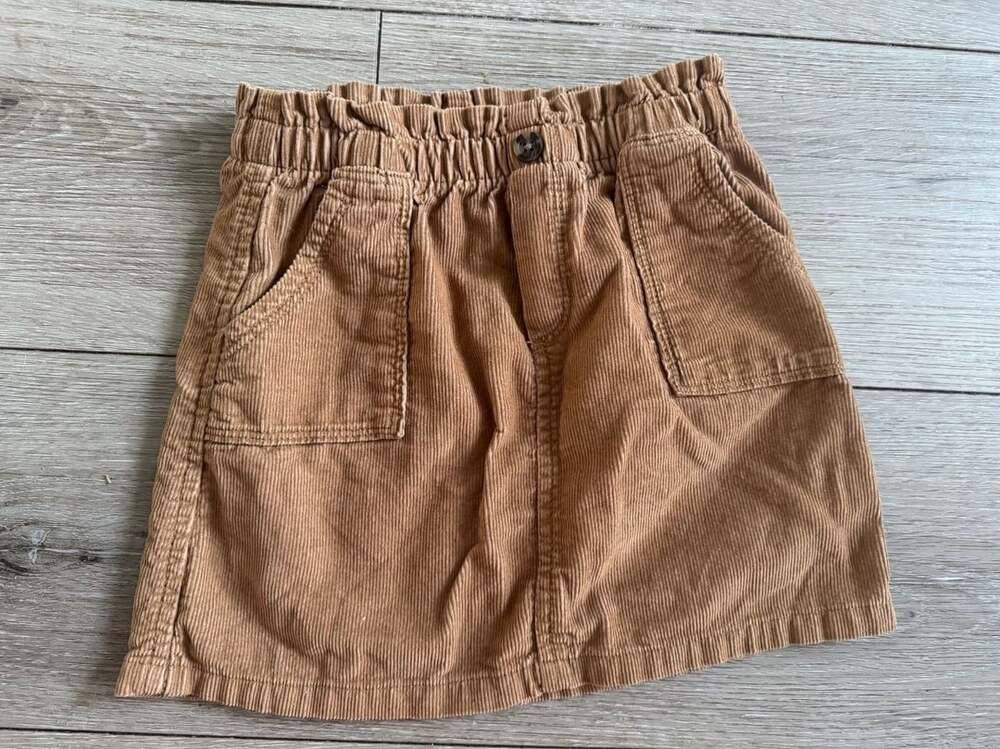 Old Navy Toddler Girls Brown Corduroy Mini Skirt Size 3T